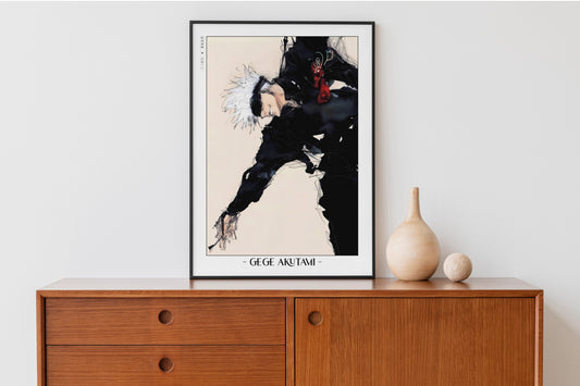 Shonen Anime Poster Art Print