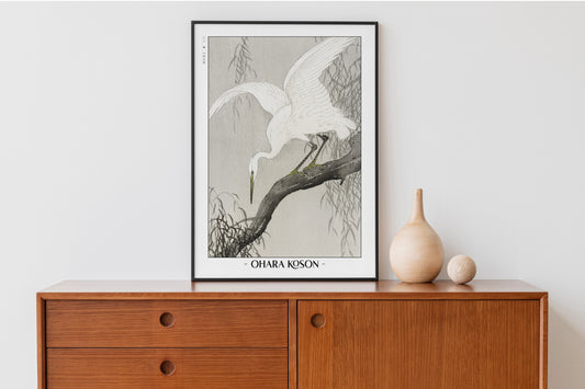 Ohara Koson Ukiyo-e Bird Wall Art