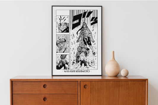 Shonen Anime Poster Art Print