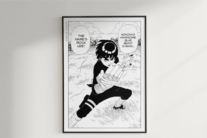 Kishimoto - A Splendid Ninja - Art Only - Unframed