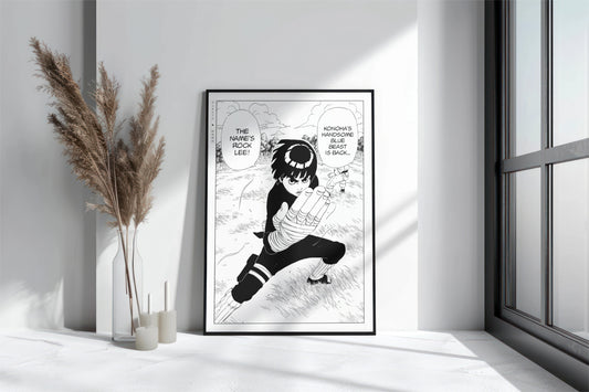 Shonen Anime Poster Art Print