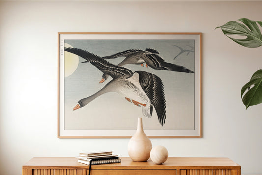 Ohara Koson Ukiyo-e Bird Wall Art