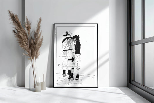 Shonen Anime Poster Art Print