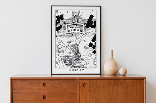 Shonen Anime Poster Art Print