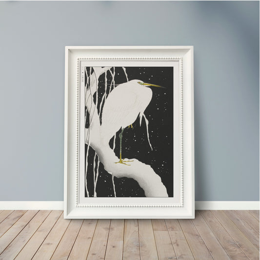 Bird Ukiyo-e Wall Art