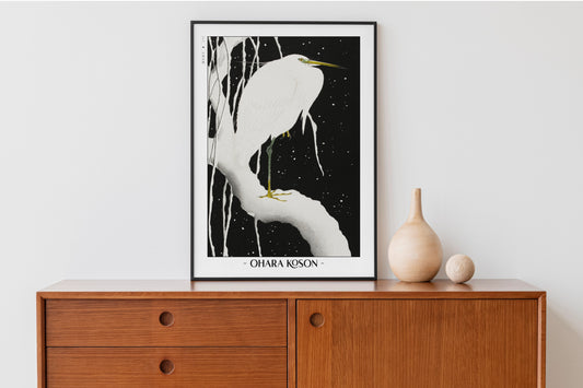 Ohara Koson Ukiyo-e Bird Wall Art