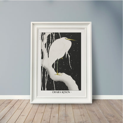 Bird Ukiyo-e Wall Art