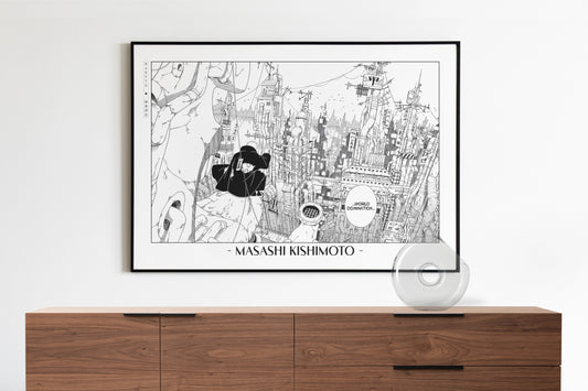 Shonen Anime Poster Art Print