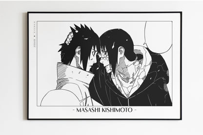 Kishimoto - Brotherly Love - Artist Name Unframed