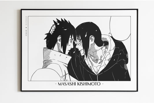 Kishimoto - Brotherly Love - Artist Name Unframed