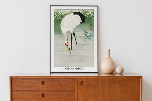 Ohara Koson Ukiyo-e Bird Wall Art