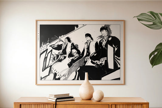 Shonen Anime Poster Wall Art