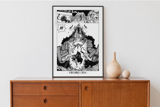 Shonen Anime Poster Art Print