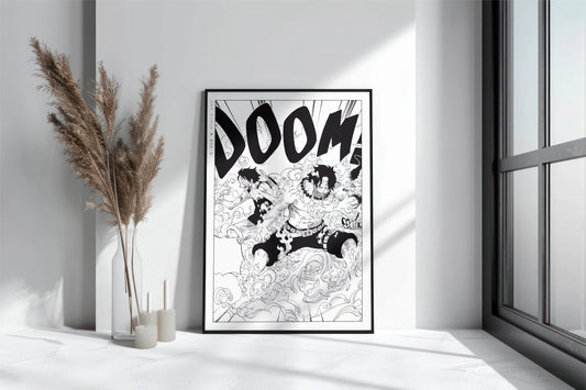 Shonen Anime Poster Art Print