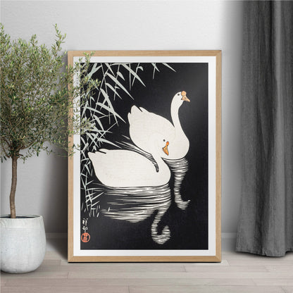 Bird Ukiyo-e Wall Art