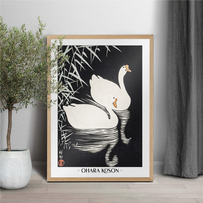 Bird Ukiyo-e Wall Art