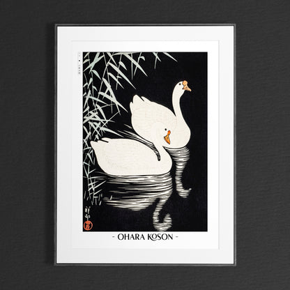 Bird Ukiyo-e Wall Art