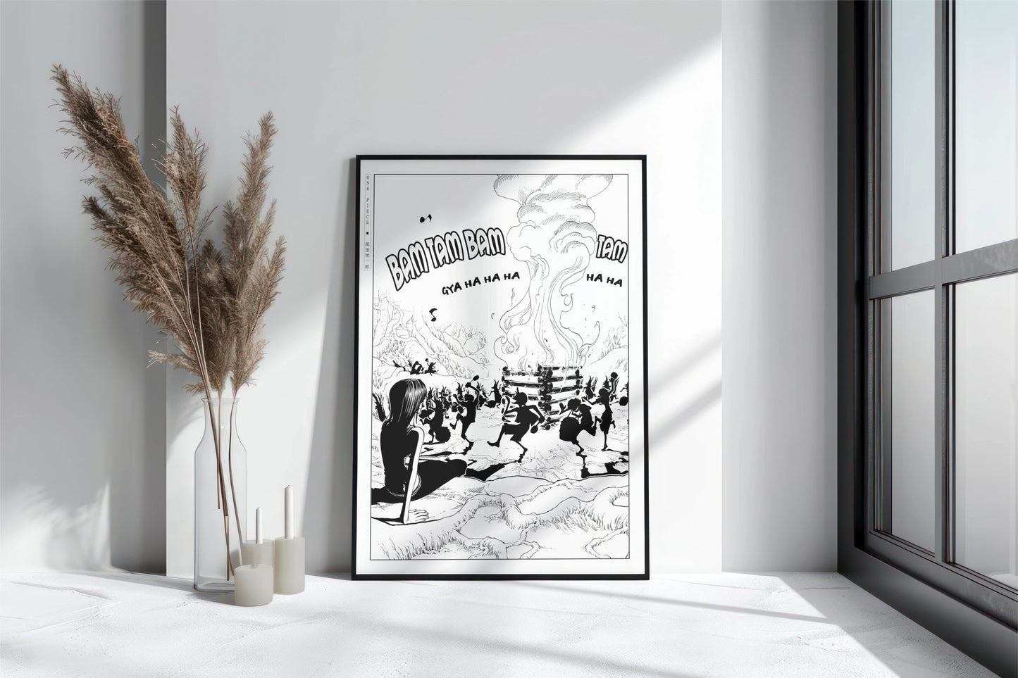 Shonen Anime Poster Art Print