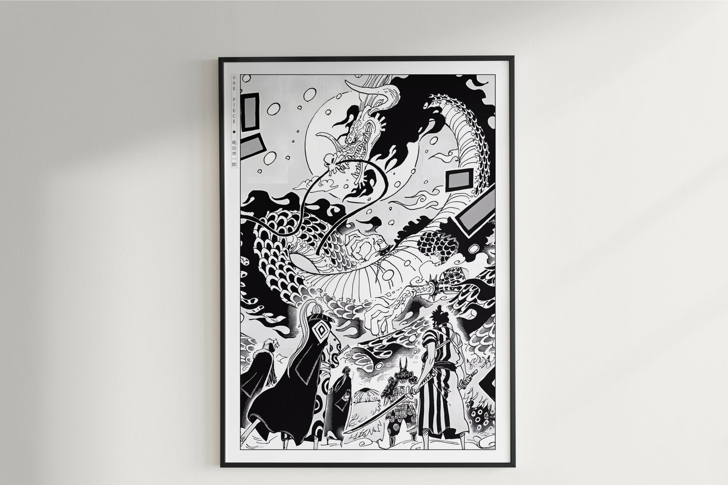 Oda - Red Scabbards - Art Only - Unframed