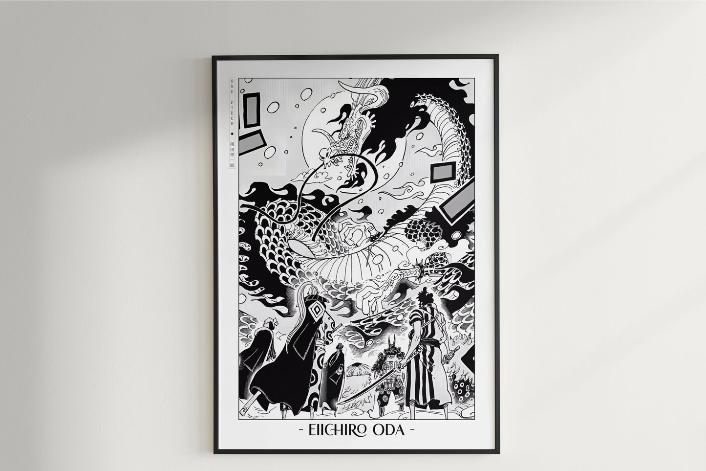 Oda - Red Scabbards - Artist Name Unframed