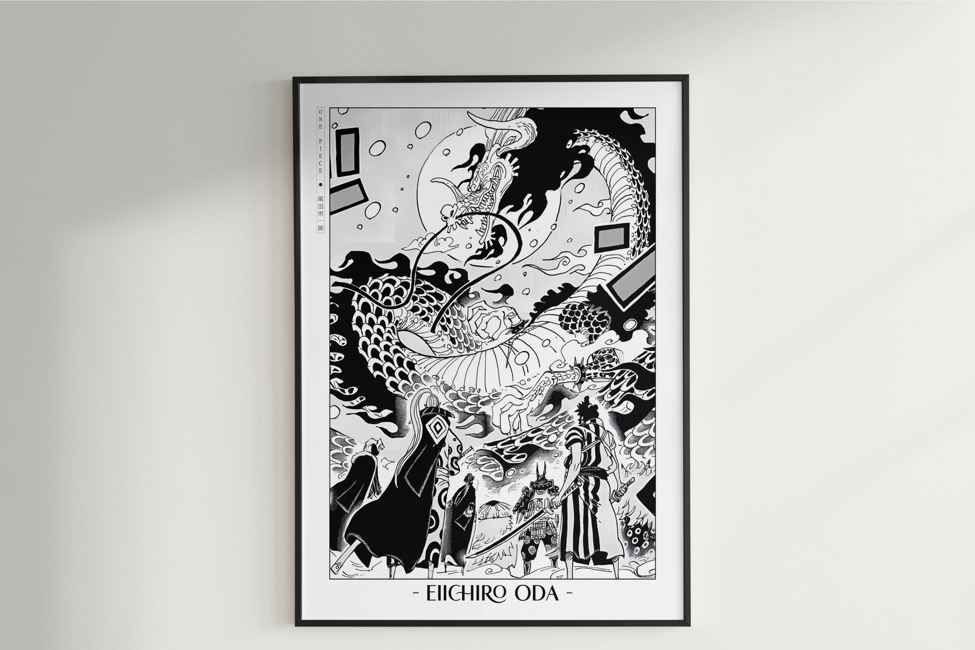 Oda - Red Scabbards - Artist Name Unframed