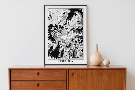 Shonen Anime Poster Art Print