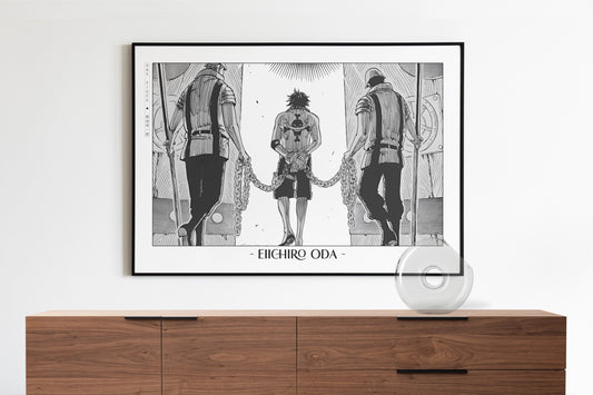 Shonen Anime Poster Art Print