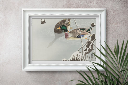 Bird Ukiyo-e Wall Art