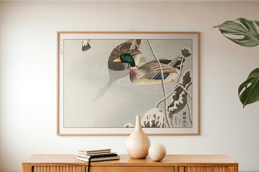 Ohara Koson Ukiyo-e Bird Wall Art