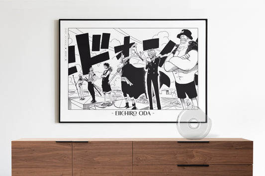 Shonen Anime Poster Art Print