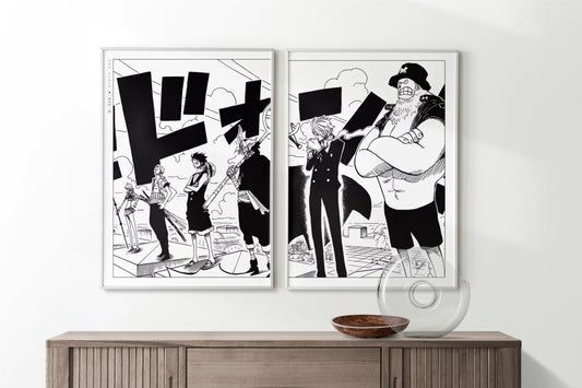 Shonen Anime Poster Art Print