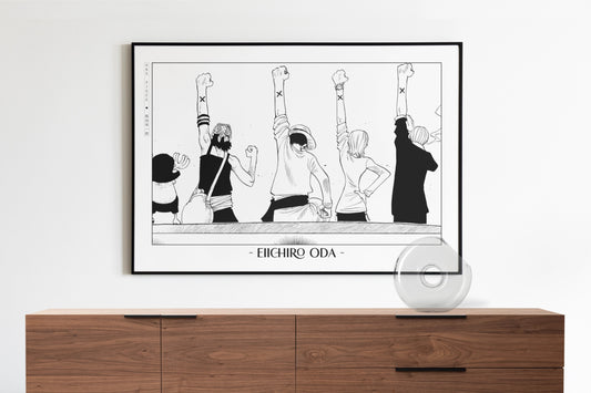 Shonen Anime Poster Aer Print