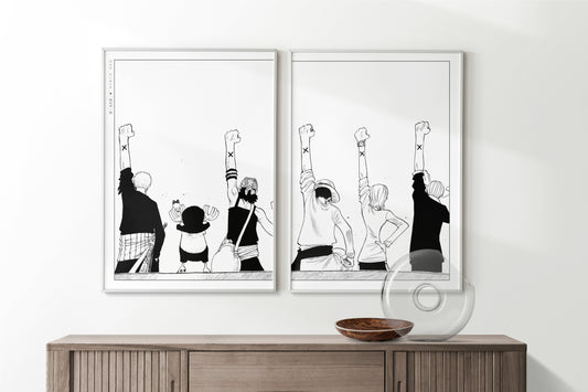 Shonen Anime Poster Art Print