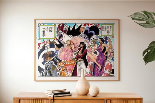 Shonen Anime Poster Art Print