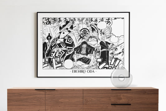 Shonen Anime Poster Art Print