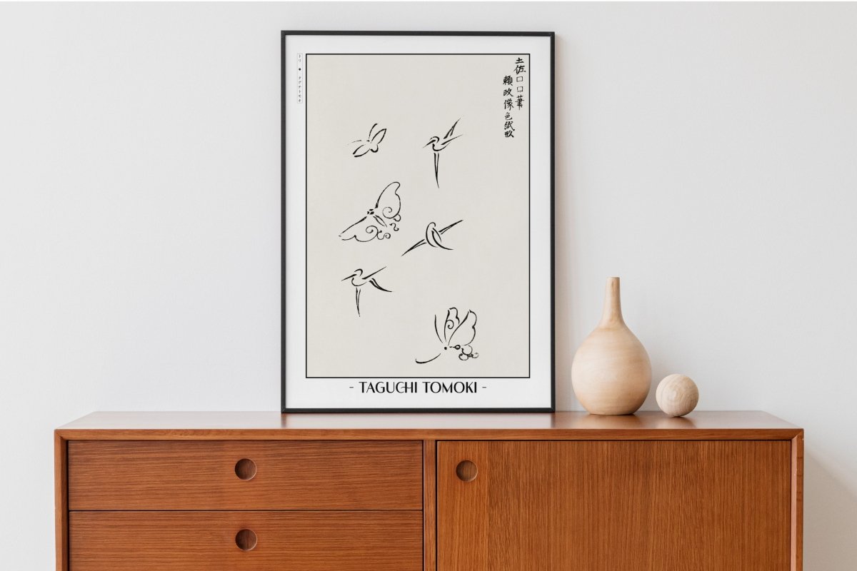 Taguchi Tomoki - Butterflies - Artist Name Unframed