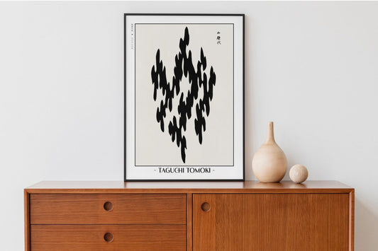 Taguchi Tomoki - Black Water - Artist Name Unframed