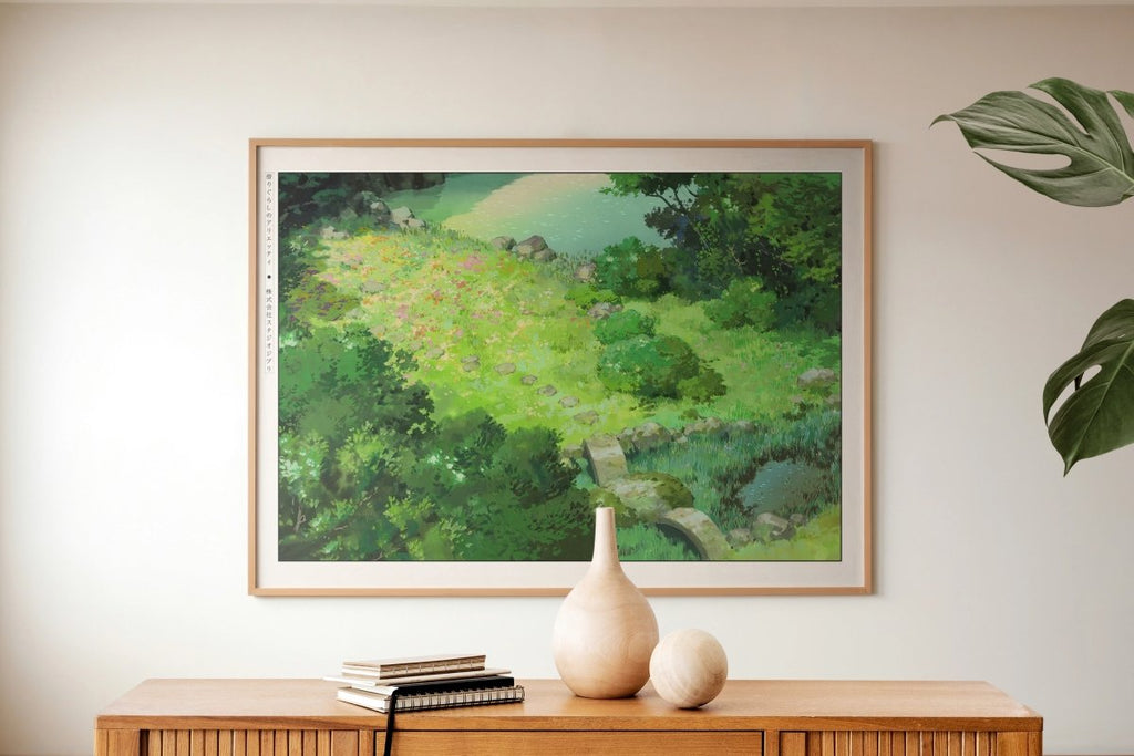 Studio Ghibli - Hidden Garden - Art Only with Decor