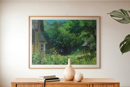 Studio Ghibli - Secrets of the Garden - Art Only with Decor