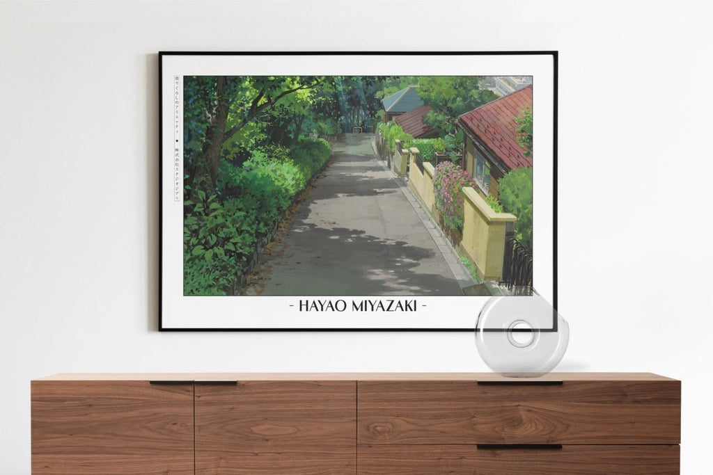 Studio Ghibli - Borrowed Days - Artist Name with Decor