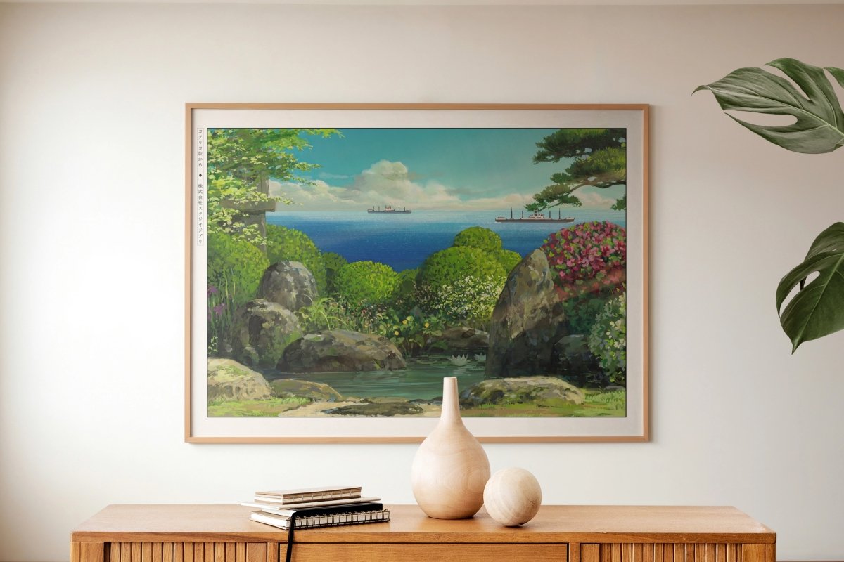 Studio Ghibli - Ocean's Call - Art Only with Decor