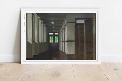 Studio Ghibli - Morning Bell - Art Only - White Frame