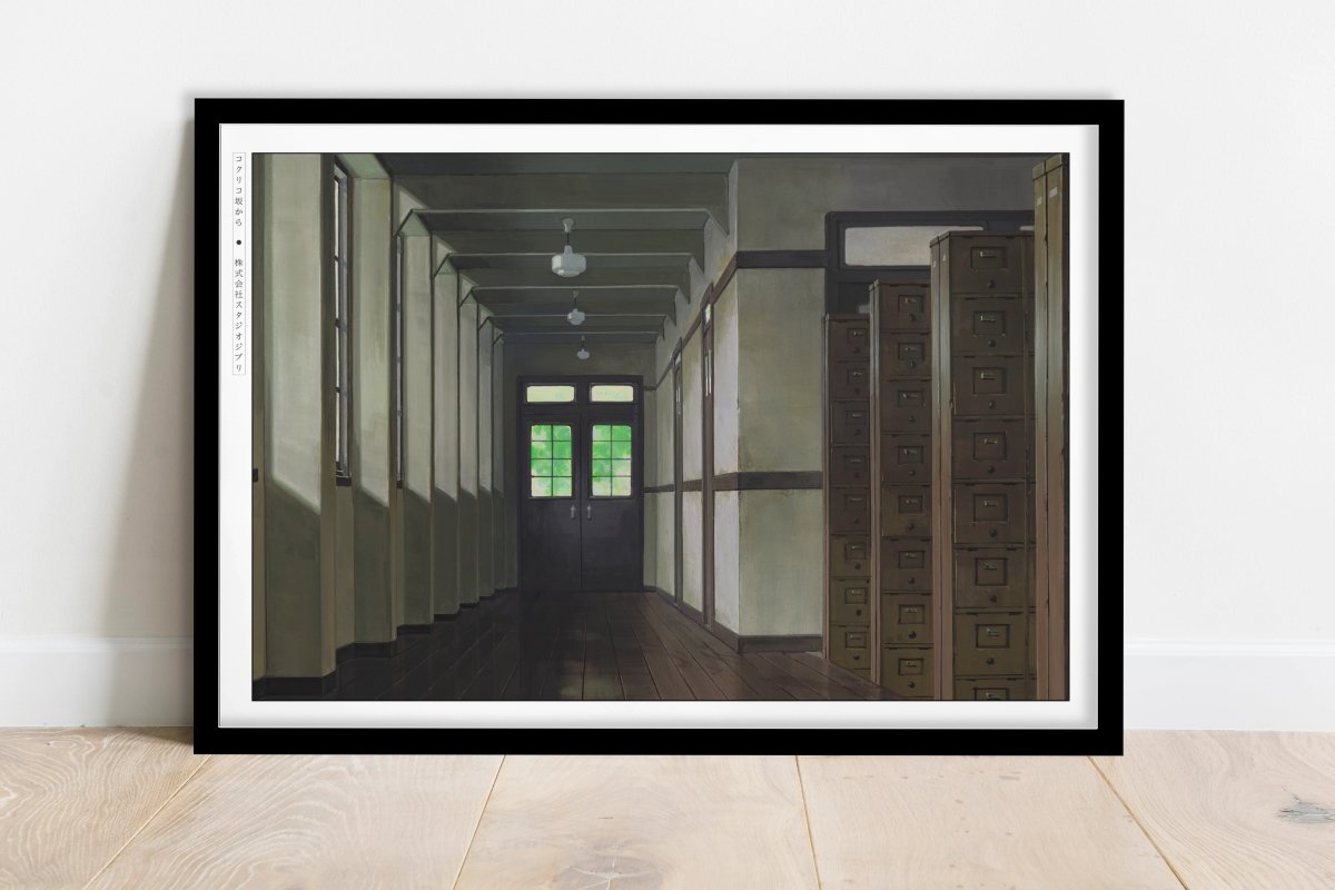 Studio Ghibli - Morning Bell - Art Only - Black Frame