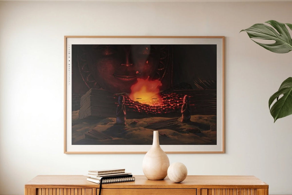 Studio Ghibli - Fire & Dreams - Art Only with Decor