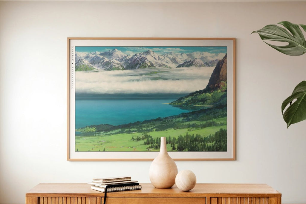 Studio Ghibli - The Moving Horizon - Art Only with Decor