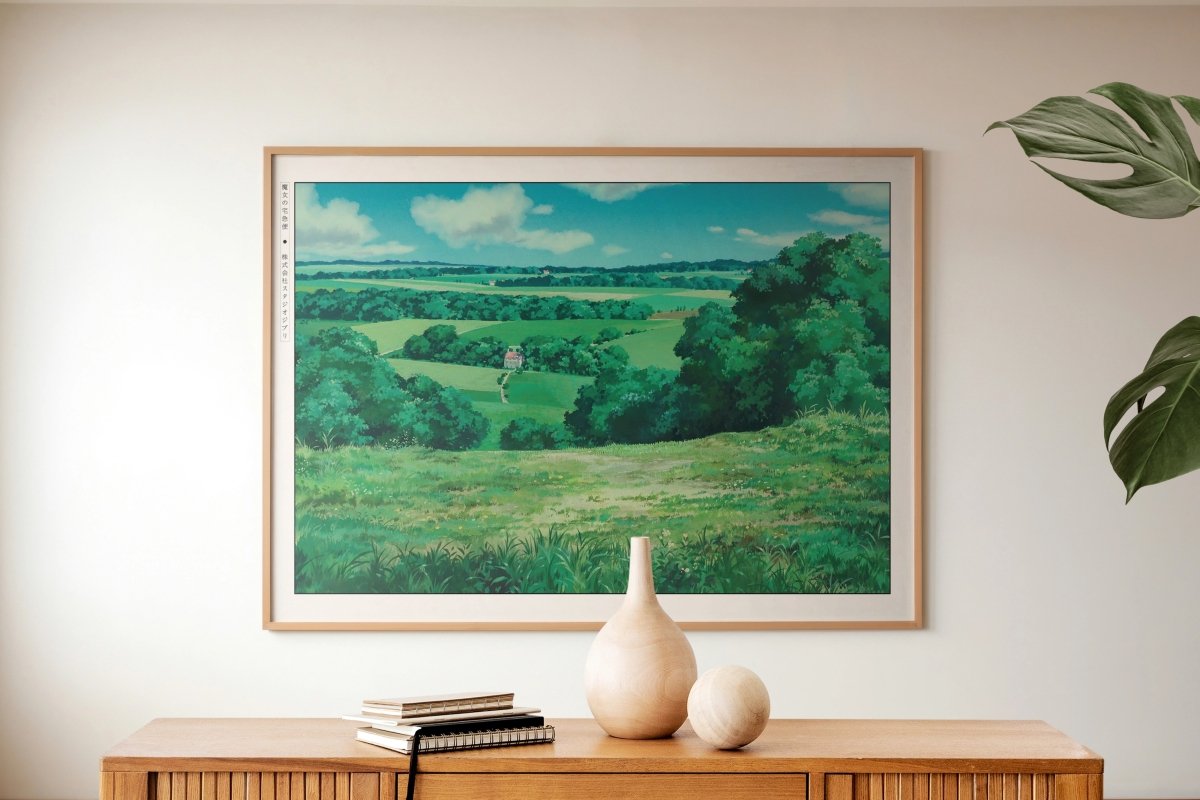 Studio Ghibli - Morning Delivery - Art Only with Decor