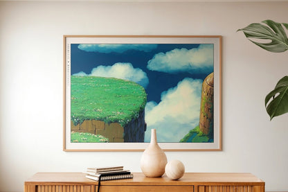 Studio Ghibli - Journey to the Clouds - Art Only with Decor