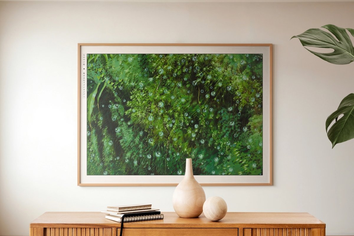 Studio Ghibli - Eternal Forest - Art Only with Decor