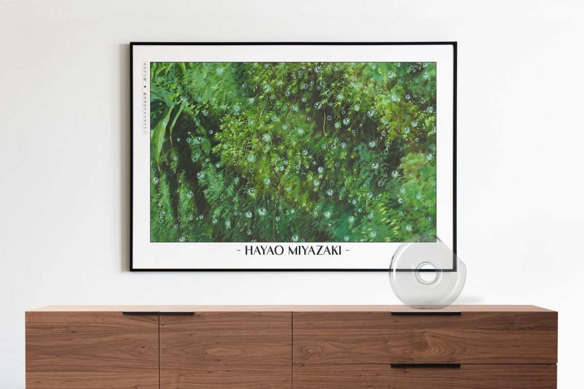 Studio Ghibli - Eternal Forest - Artist Name with Decor