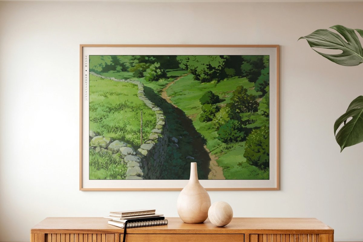 Studio Ghibli - Between Man & Spirit - Art Only with Decor